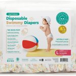 Little Toes Natural Disposable Swimmy Baby Diapers, Medium (Pack of 24)
